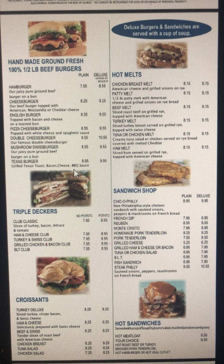 Highway Family Restaurant Menu - Image 1