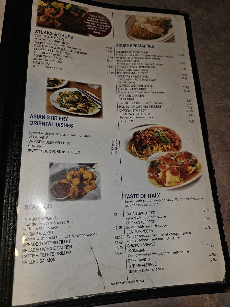 Highway Family Restaurant Menu - Image 2